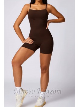 Гладкий комбенизон Shorts Body Canotta model 86